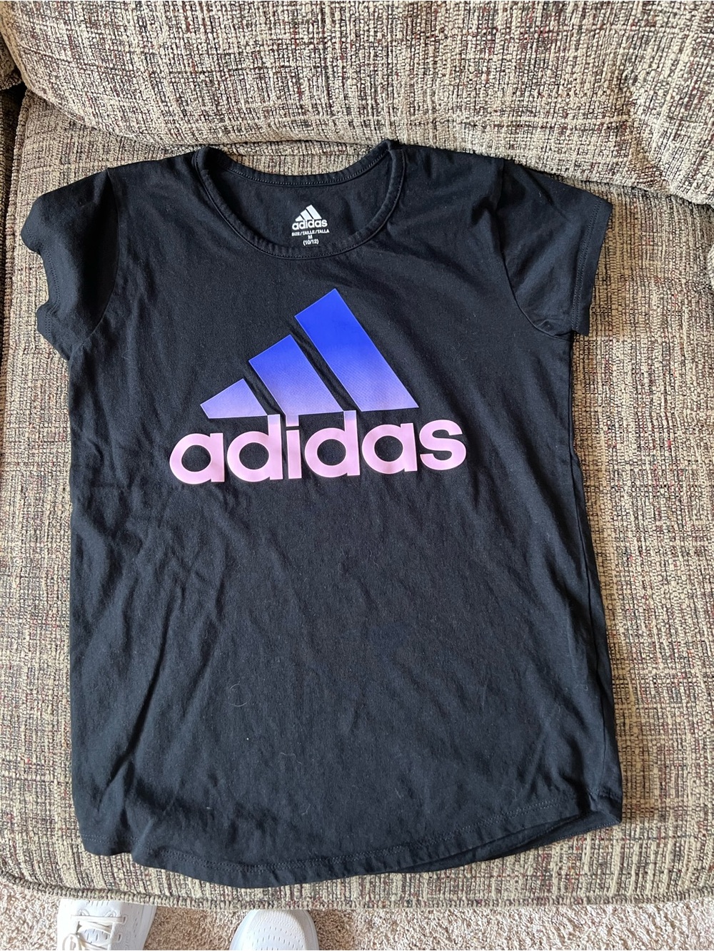 Adidas T-shirt with 3-D Heat Transfer Logo